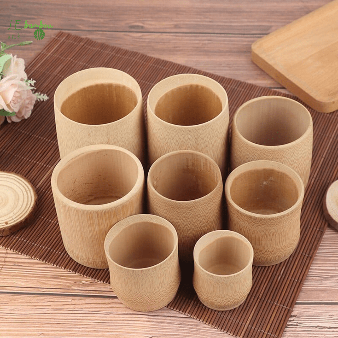 Tasse en bambou Rustique